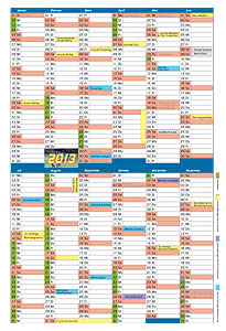 Laufkalender 2013